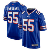 David Ugwoegbu Buffalo Bills Game Jersey - Royal Jerseys