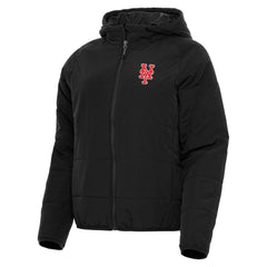 New York Mets Antigua Women's Universe Full-Zip Hoodie Jacket - Black Jackets