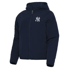 New York Yankees Antigua Women's Universe Full-Zip Hoodie Jacket - Navy Jackets