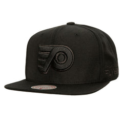 Philadelphia Flyers Mitchell & Ness Soul Strike Pearl Tonal Snapback Hat - Black | US 201692980