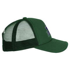 Milwaukee Bucks Youth Core Evergreen Trucker Adjustable Hat Hunter Green - Mitchell & Ness