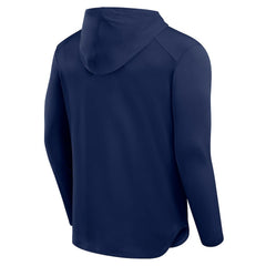 Dallas Cowboys Front Office Power Mono Long Sleeve Hoodie T-Shirt - Navy Hoodies