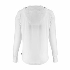 Cincinnati Bengals Cutter & Buck Women's Daybreak Eco Recycled Half-Zip Hoodie - White Hoodies