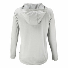Detroit Lions Cutter & Buck Women's Coastline Epic Comfort Eco Recycled Long Sleeve Hoodie T-Shirt - Gray Hoodies