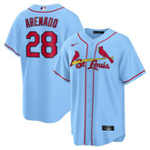 Nolan Arenado St. Louis Cardinals Nike 2024 Alternate Replica Jersey - Light Blue Jerseys