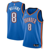 Jalen Williams Oklahoma City Thunder Unisex Swingman Replica Jersey Icon Edition Blue - Nike