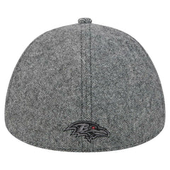 Baltimore Ravens New Era Peaky Duckbill Fitted Hat - Gray Hats