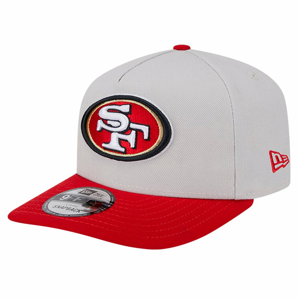 San Francisco 49ers New Era Decent 9FIFTY A-Frame Snapback Hat - Stone Hats