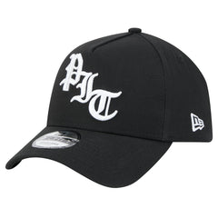 Pittsburgh Steelers New Era Mystic 9FORTY A-Frame Adjustable Hat - Black Hats