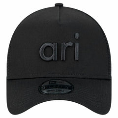 Arizona Cardinals New Era Domain 9FORTY A-Frame Trucker Adjustable Hat - Black Hats