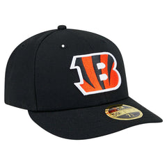 Cincinnati Bengals New Era Omaha Low Profile 59FIFTY Fitted Hat - Black Hats