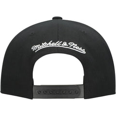 New Jersey Devils Mitchell & Ness Core Top Spot Snapback Hat - Black | US 201700828