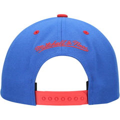 Philadelphia 76ers All In 2.0 Pro Crown Snapback Hat Royal - Mitchell & Ness