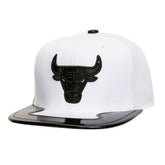 Chicago Bulls Day 11 Snapback Hat White - Mitchell & Ness