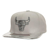 Chicago Bulls Day 11 Snapback Hat Gray - Mitchell & Ness