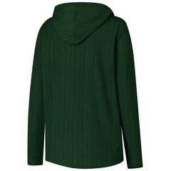 Green Bay Packers Antigua Women's Opulent Long Sleeve Hoodie T-Shirt - Green Hoodies