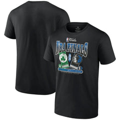 Boston Celtics vs. Dallas Mavericks 2024 NBA Finals Matchup Drive To The Basket T-Shirt Black - Fanatics outlet