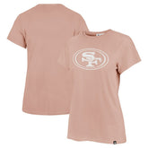 San Francisco 49ers '47 Women's Premier Frankie T-Shirt - Light Pink T-shirts