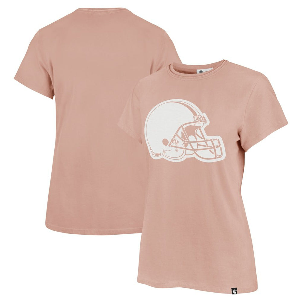 Cleveland Browns '47 Women's Premier Frankie T-Shirt - Light Pink T-shirts