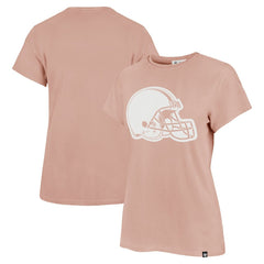 Cleveland Browns '47 Women's Premier Frankie T-Shirt - Light Pink T-shirts