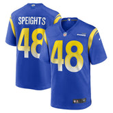 Omar Speights Los Angeles Rams Game Jersey - Royal Jerseys