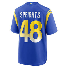 Omar Speights Los Angeles Rams Game Jersey - Royal Jerseys