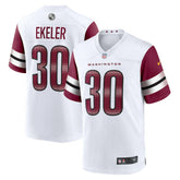 Austin Ekeler Washington Commanders Game Jersey - White Jerseys