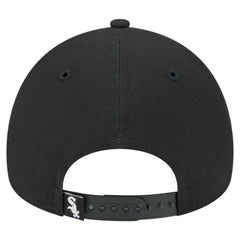 Chicago White Sox New Era 9FORTY A-Frame Adjustable Hat - Black Hats