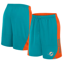 Miami Dolphins No Defense Shorts - Aqua Shorts