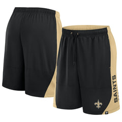New Orleans Saints No Defense Shorts - Black Shorts