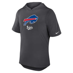 Buffalo Bills Tri-Blend Performance Hoodie T-Shirt - Anthracite Hoodies