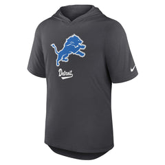 Detroit Lions Tri-Blend Performance Hoodie T-Shirt - Anthracite Hoodies