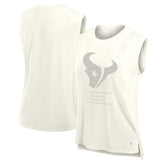 Houston Texans Women's Studio Embrace Tank Top - Cream Tops