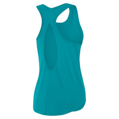 Miami Dolphins Women's Iron Fan Tank Top - Aqua Tops