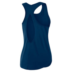 Houston Texans Women's Iron Fan Tank Top - Navy Tops