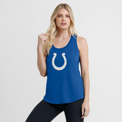 Indianapolis Colts Women's Iron Fan Tank Top - Royal Tops