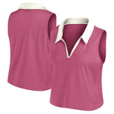 Kansas City Chiefs Women's Studio Wellness V-Neck Tank Top - Pink Tops