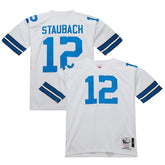 Roger Staubach Dallas Cowboys 1975 Authentic Throwback Retired Player Jersey - White Jerseys