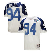 Charles Haley Dallas Cowboys 1994 Authentic Throwback Retired Player Jersey - White Jerseys