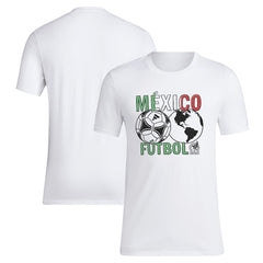 Mexico National Team Around The World T-Shirt White - Adidas online