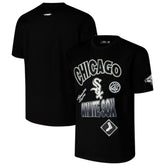 Chicago White Sox Pro Standard Turn It Up Dropped Shoulder T-Shirt - Black T-shirts