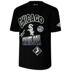 Chicago White Sox Pro Standard Turn It Up Dropped Shoulder T-Shirt - Black T-shirts