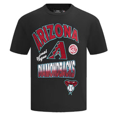 Arizona Diamondbacks Pro Standard Turn It Up Dropped Shoulder T-Shirt - Black T-shirts