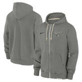 Washington Nationals Nike Authentic Collection Travel Performance Full-Zip Hoodie - Charcoal Hoodies