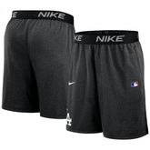 Los Angeles Dodgers Nike Authentic Collection Performance Knit Shorts - Black Shorts
