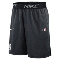 Detroit Tigers Nike Authentic Collection Performance Knit Shorts - Navy Shorts