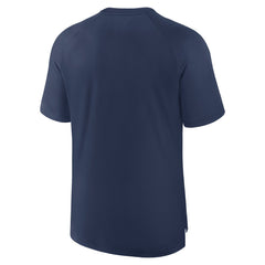 Milwaukee Brewers Nike Authentic Collection Pregame Raglan Dri-FIT T-Shirt - Navy T-shirts
