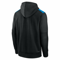 Miami Marlins Nike Authentic Collection Performance Pullover Hoodie - Black Hoodies