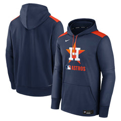 Houston Astros Nike Authentic Collection Performance Pullover Hoodie - Navy Hoodies