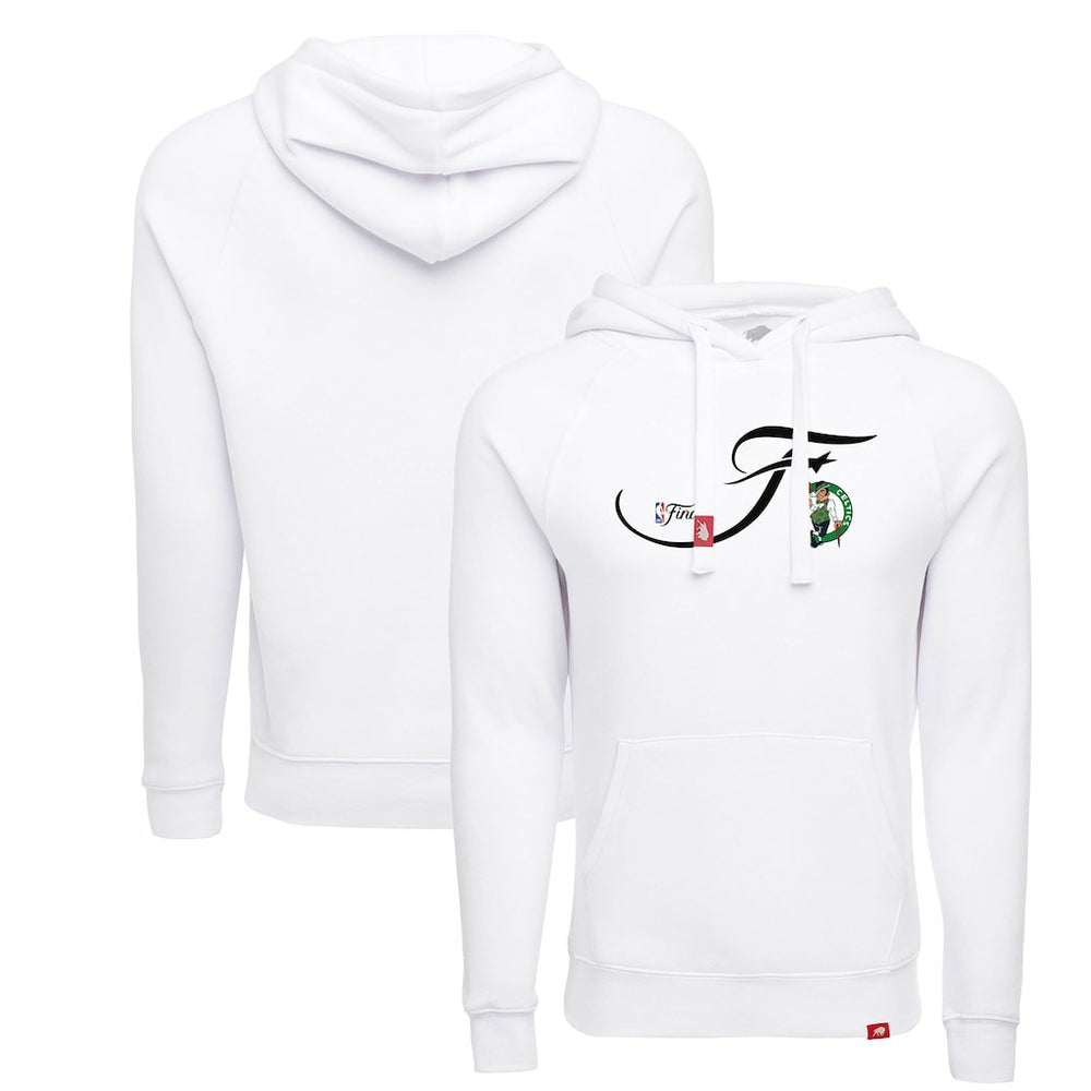 Boston Celtics Sportiqe Unisex 2024 NBA Finals Olsen Tri-Blend Pullover Hoodie White outlet